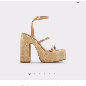 Aldo Raffia Heels
